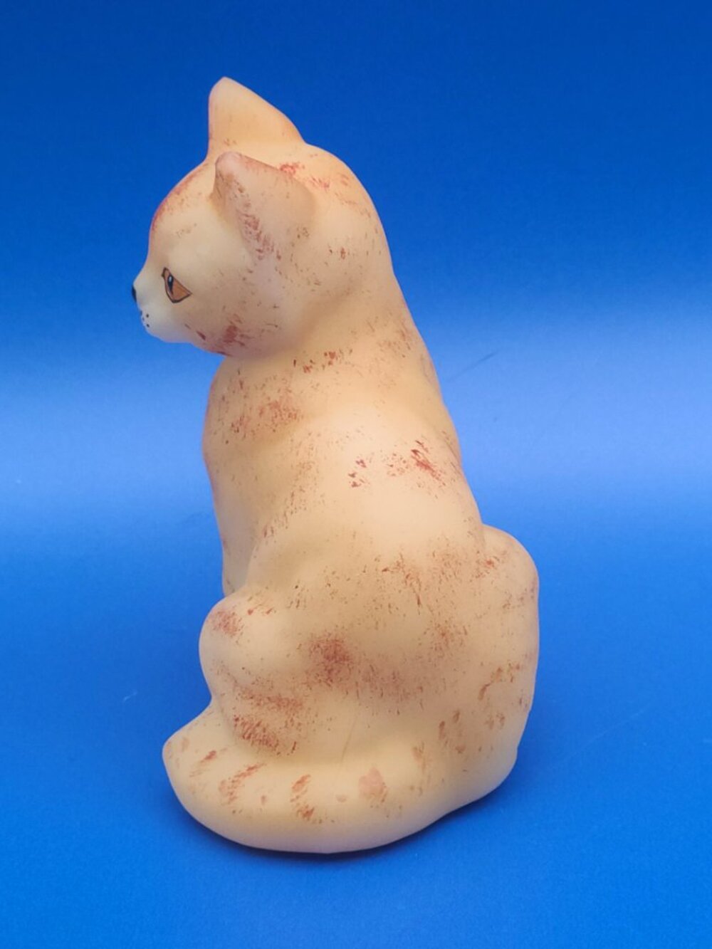 2002 Fenton Natural Orange Tabby Sitting Cat Carolyn's Collectables LIMITED - Picture 3 of 10